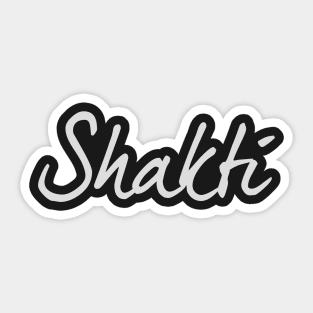 shakti Sticker